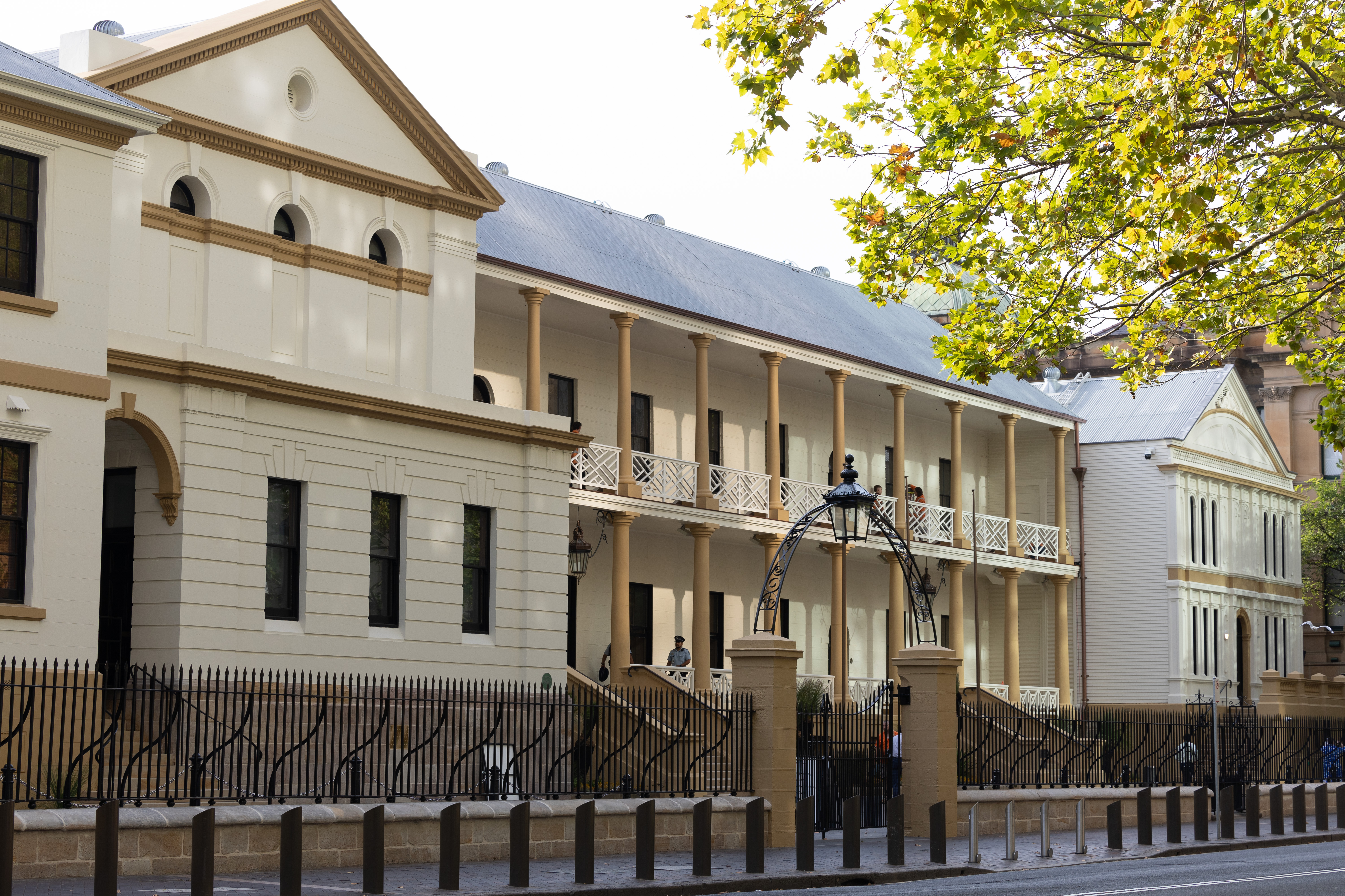 Facade of Parliament of NSW, Sydney